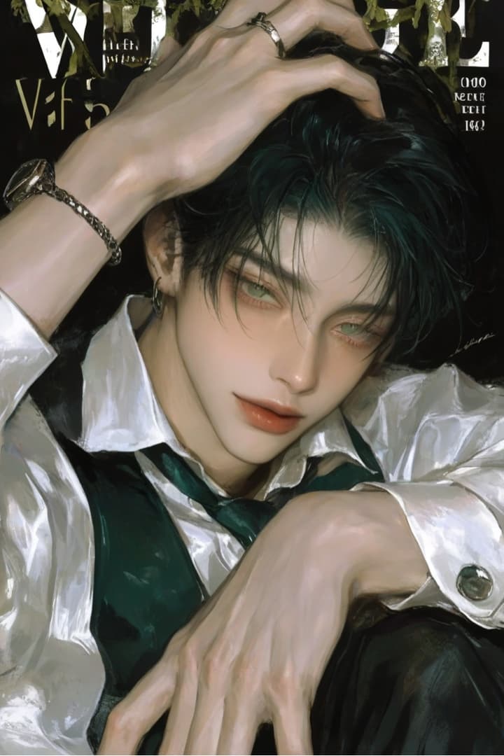 Shy boy × model slow burn Romance